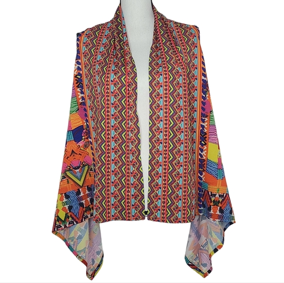 Soft Surroundings Tops - Soft Surroundings Copacabana Topper Vest 27611 L/XL